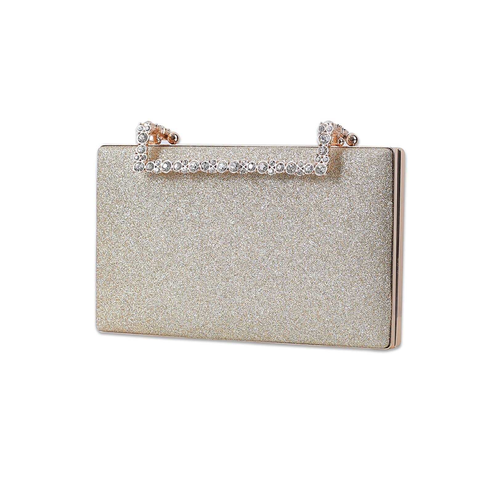 9571 Glitter Evening Sequins Clutch Bag - Sparkly Handbag For Dance Wedding